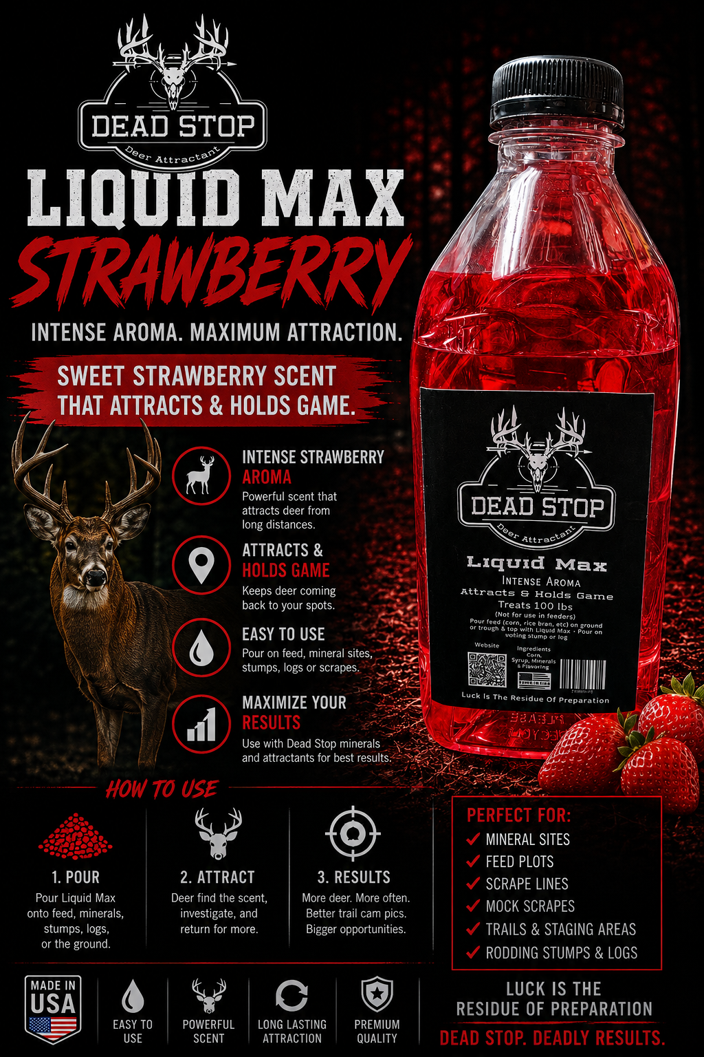 Dead Stop Liquid Max Strawberry