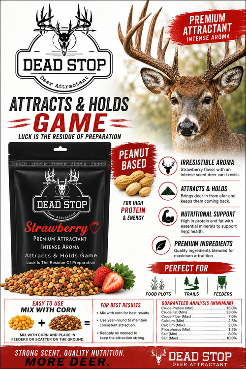 Dead Stop Deer Attractant – Acorn & Apple Premium Attractant