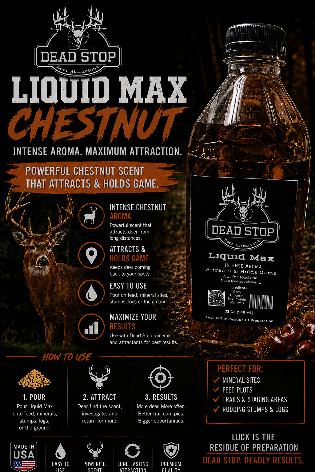 Dead Stop Liquid Max Chestnut